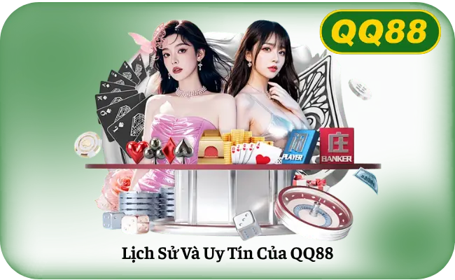 Lich Su Va Uy Tin Cua QQ88 Ảnh giới thiệu thương hiệu QQ88 được đăng trên website